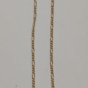 CADENAS TEJIDO 3X1 ORO 14K 55 CM 2.4 GR (NUEVO)