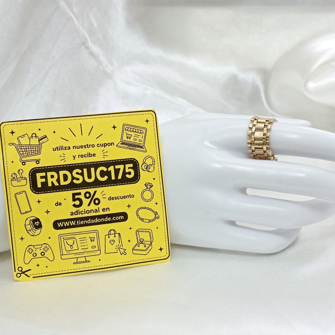 ANILLO ORO 14 K 4,00 GRMS (SEMINUEVO)
