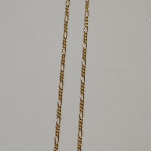 CADENAS TEJIDO 3X1 ORO 14K 55 CM 2.7 GR (NUEVO)