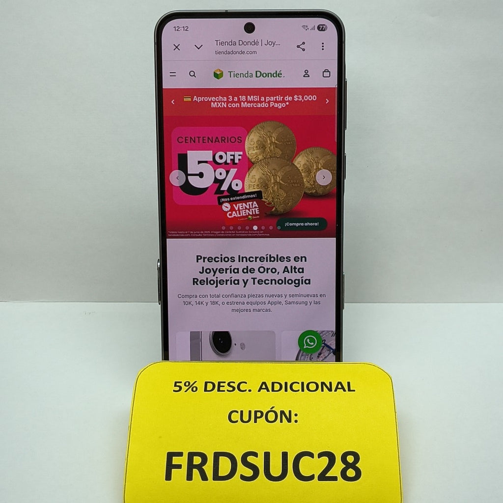 CELULAR SAMSUNG GALAXY A56 SM-A566E (2025) 256 GB 8 GB RAM (SEMINUEVO)