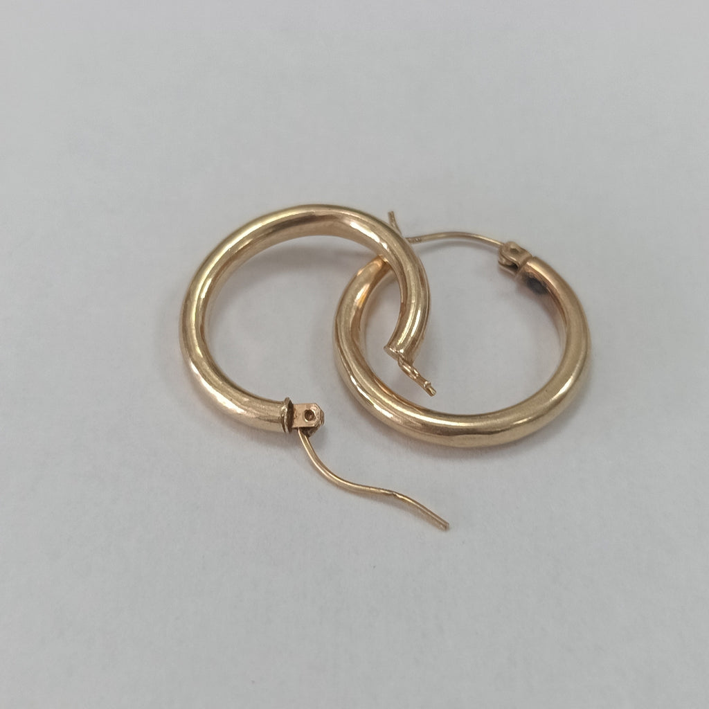 ARETES PAR ORO 14 K 2 GRMS (SEMINUEVO)