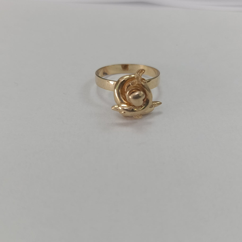 ANILLO ORO 14 K 4.3 GRMS (SEMINUEVO)