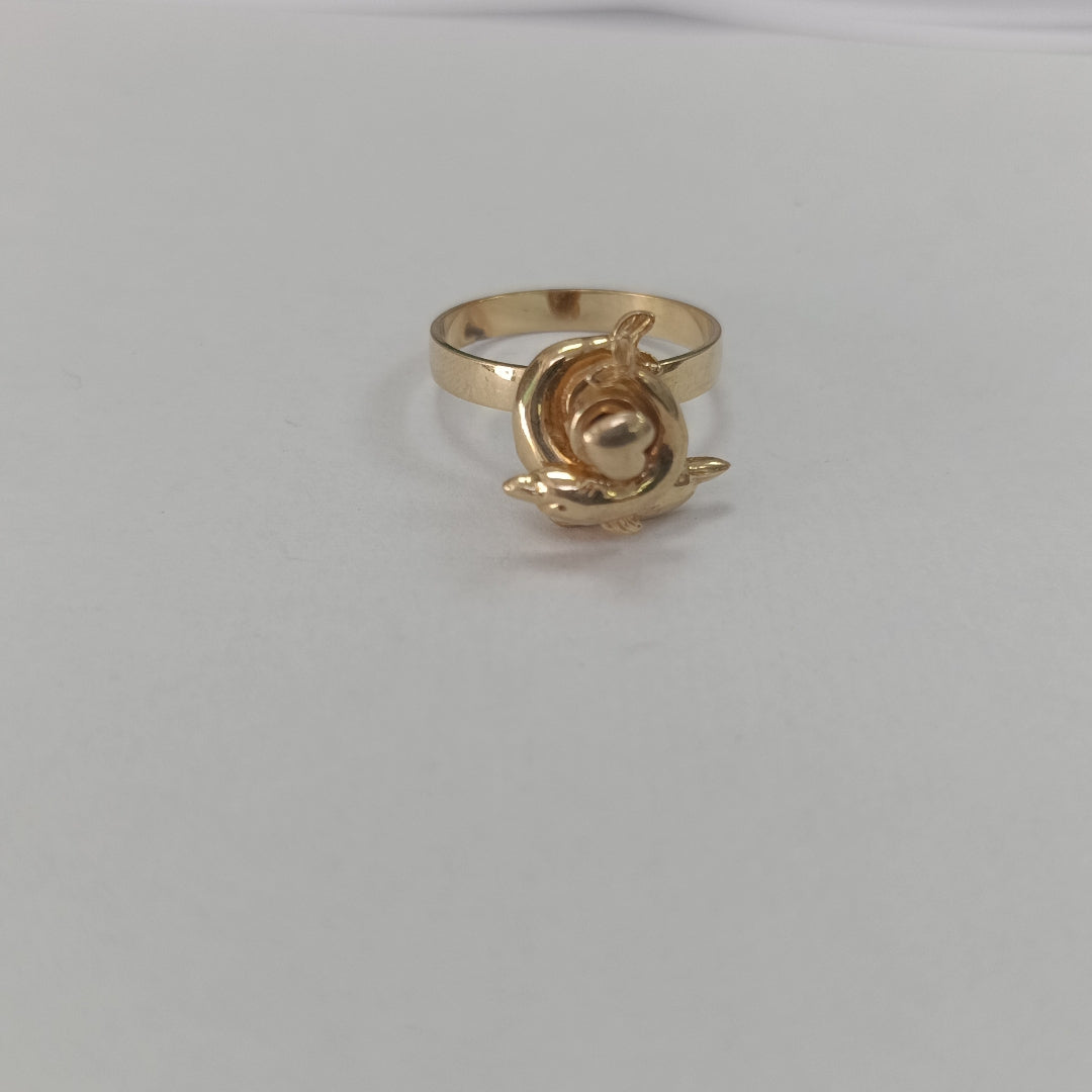 ANILLO ORO 14 K 4.3 GRMS (SEMINUEVO)