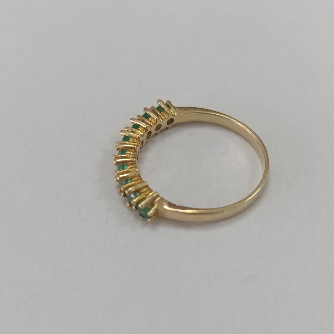 ANILLO, MEDIA CHURUMBELA ORO 14 K 2 GRMS (SEMINUEVO)