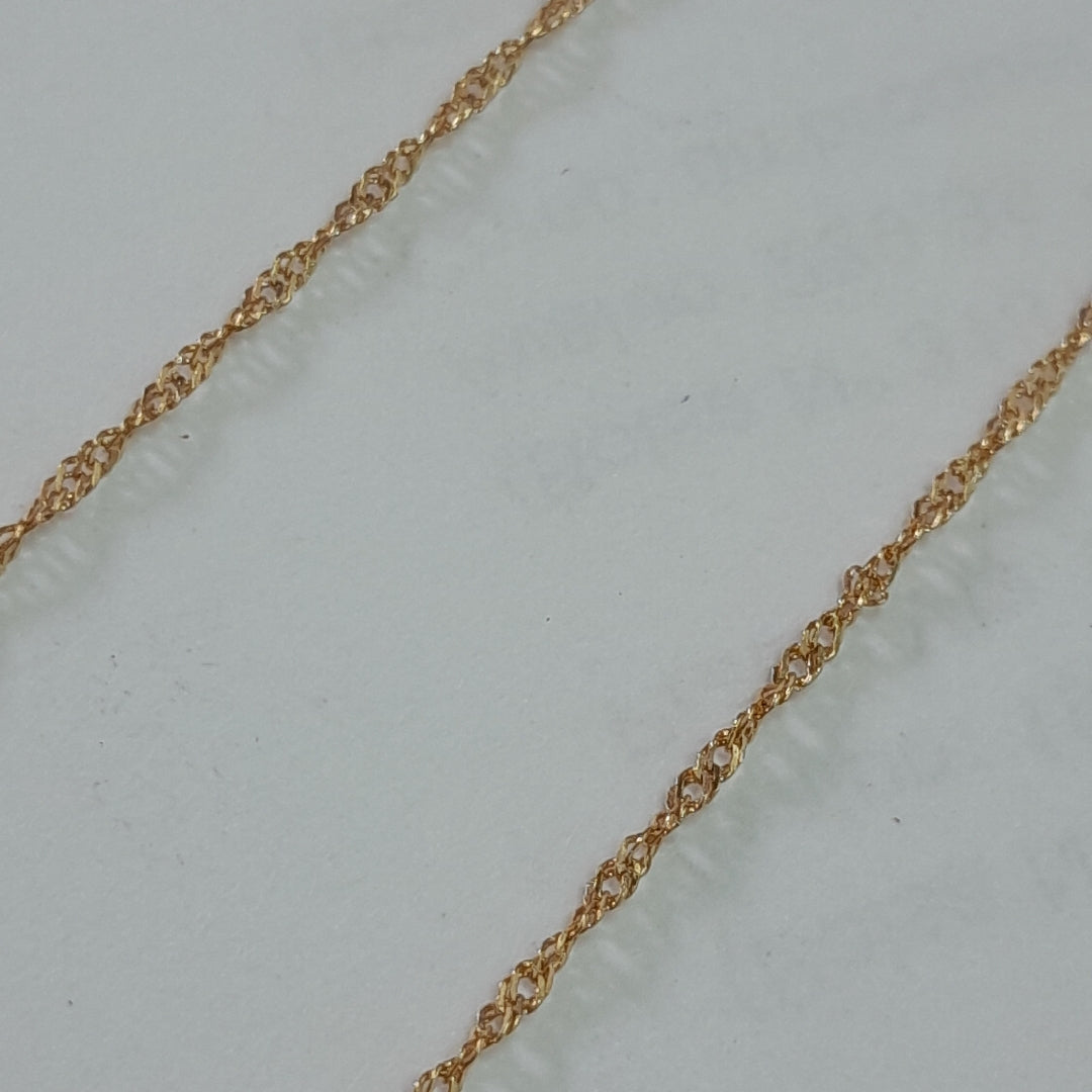 CADENA ORO 18 K 1,10 GRMS (SEMINUEVO)
