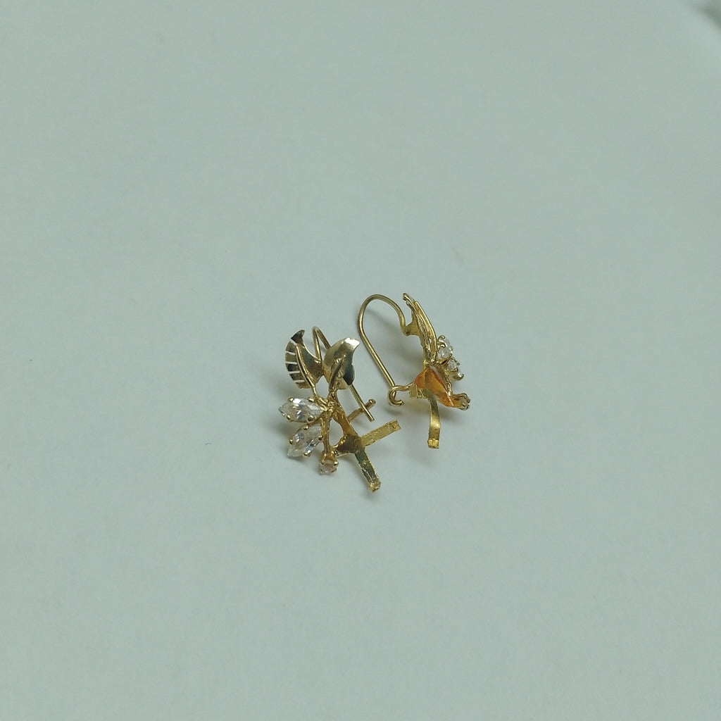 ARETES PAR ORO 10 K 1.5 GRMS (SEMINUEVO)