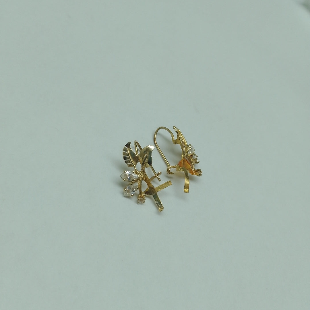 ARETES PAR ORO 10 K 1.5 GRMS (SEMINUEVO)