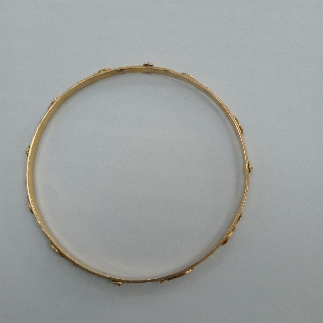 PULSERA RIGIDA ORO 10 K 10 GRMS (SEMINUEVO)