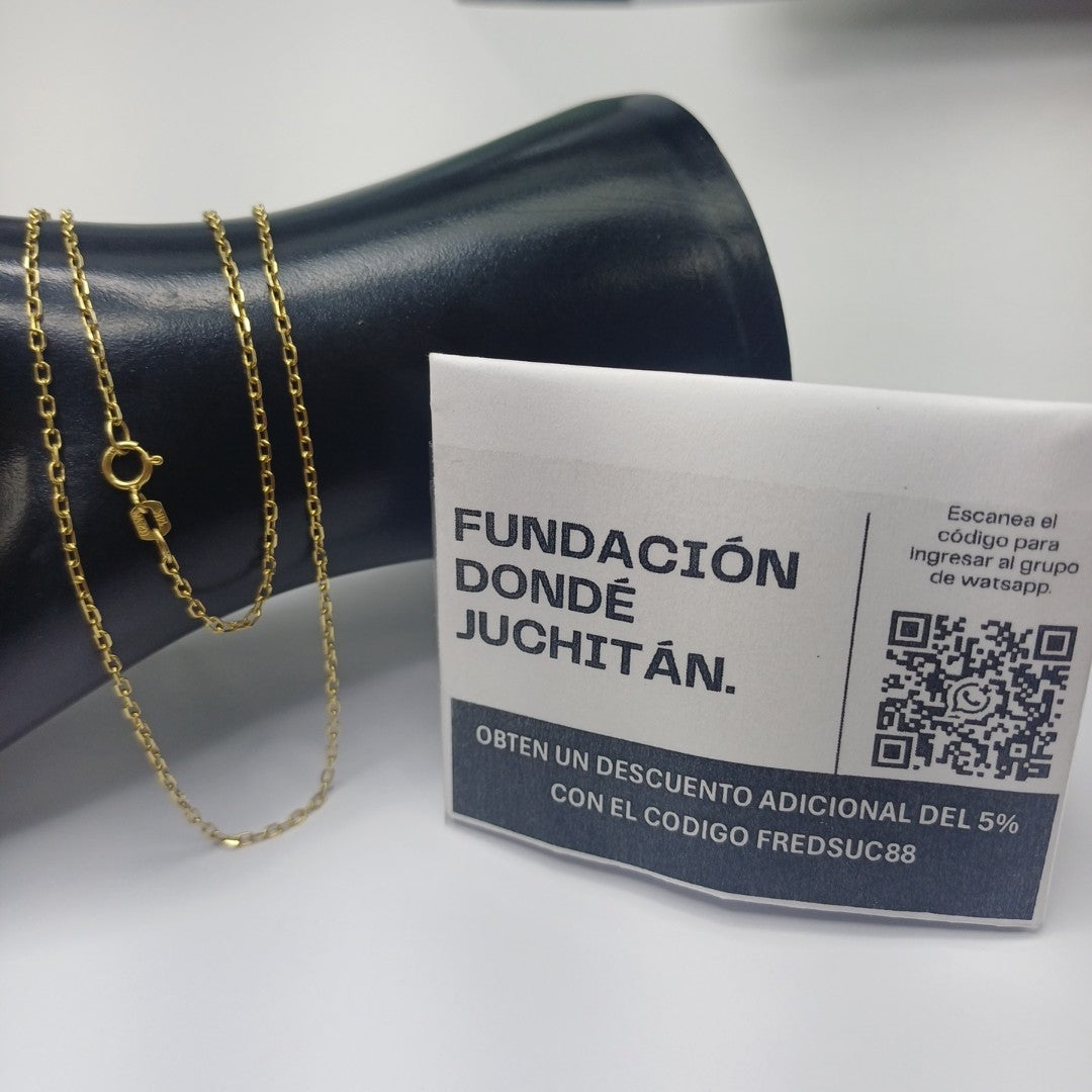 CADENA ORO 14 K 3,00 GRMS (SEMINUEVO)