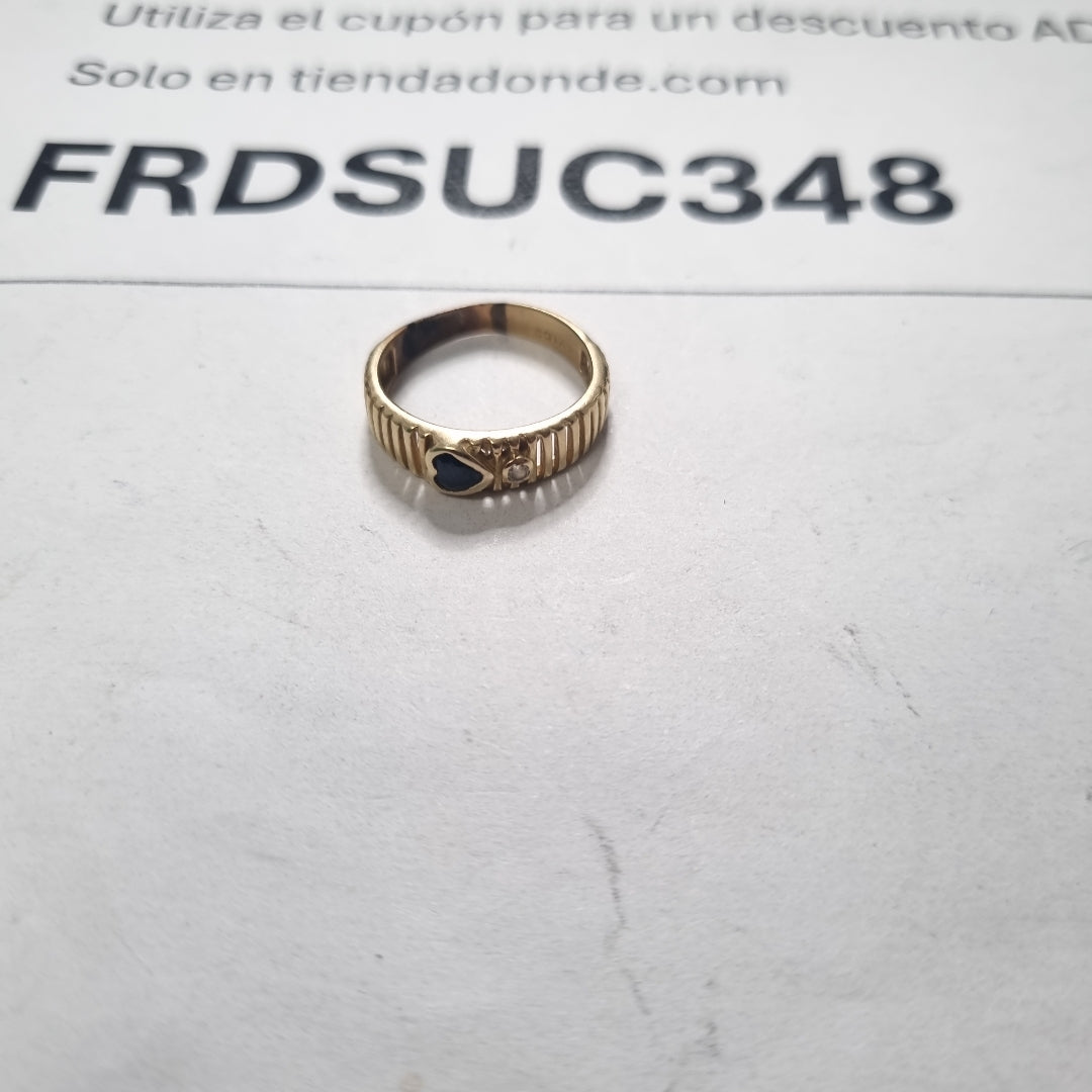 ANILLO ORO 14 K 2.3 GRMS (SEMINUEVO)