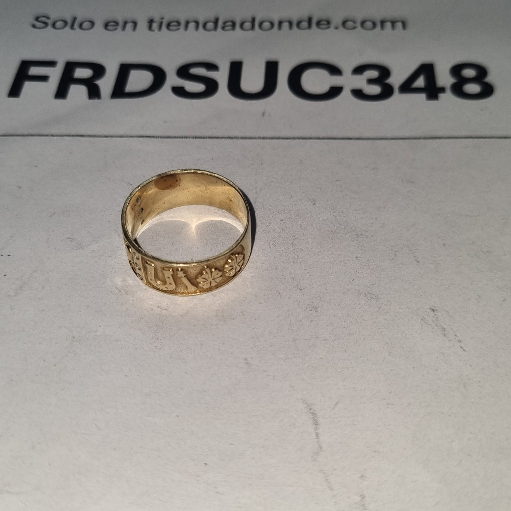 ARGOLLA ORO 14 K 3.9 GRMS (SEMINUEVO)