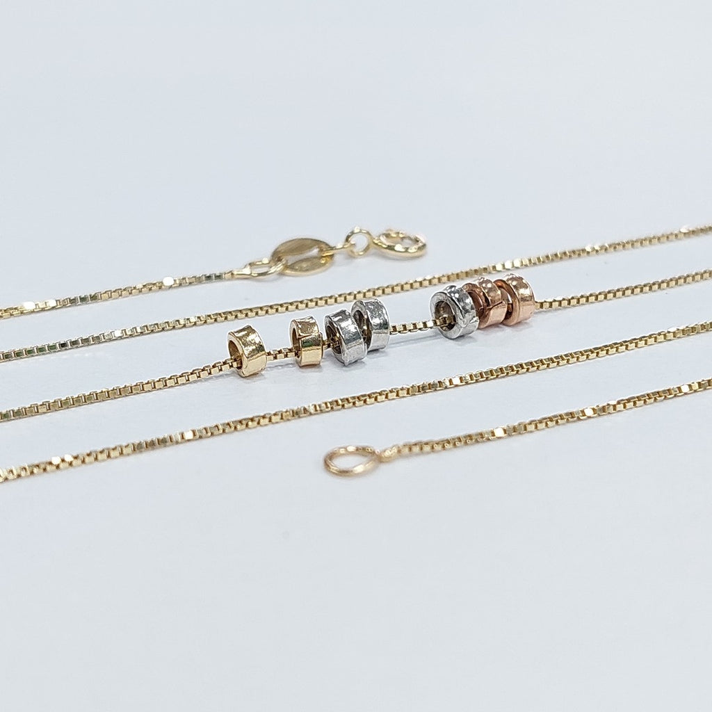 GARGANTILLA ORO, ORO COMBINADO 10 K 2 GRMS (SEMINUEVO)