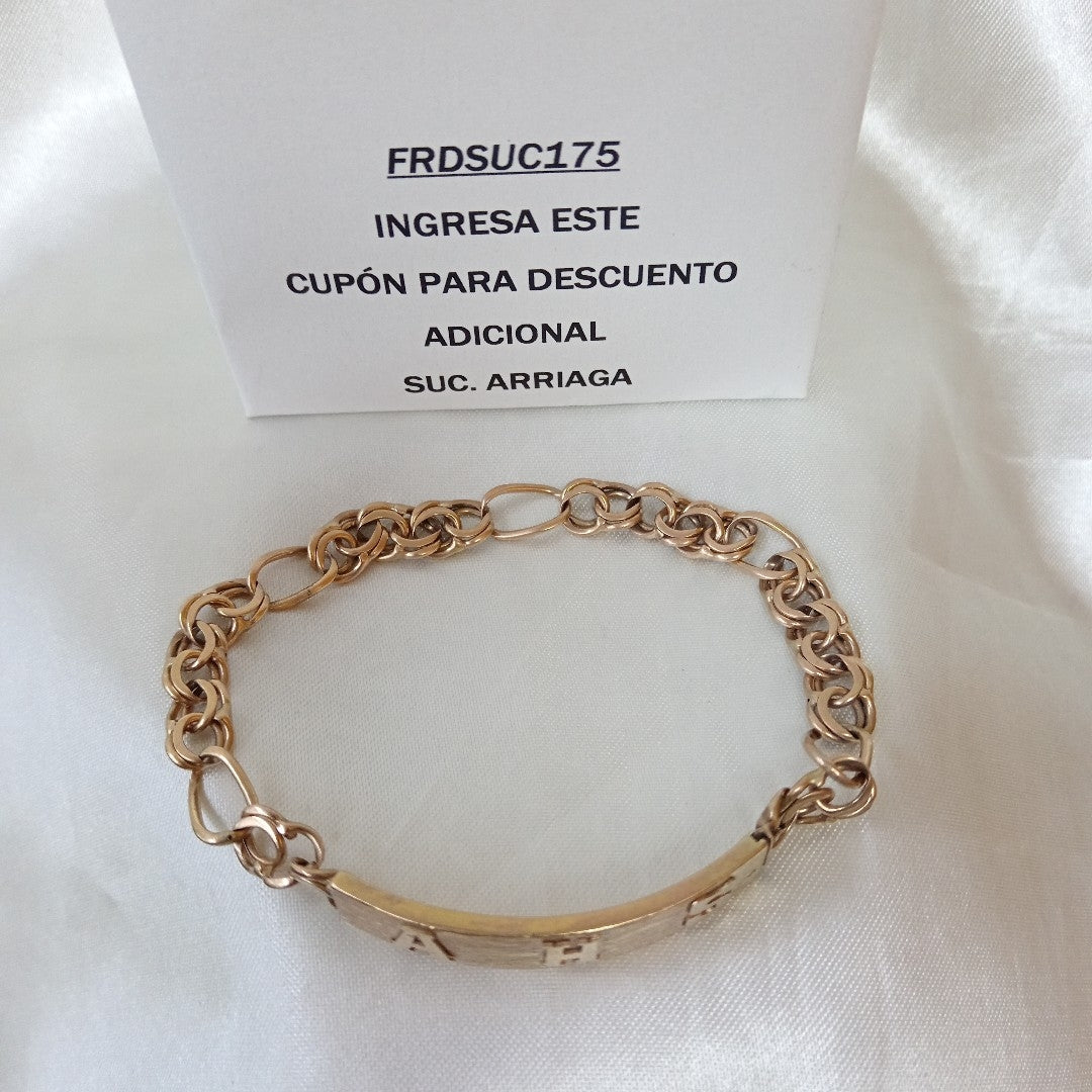 ESCLAVA ORO 10 K 17.3 GRMS (SEMINUEVO)