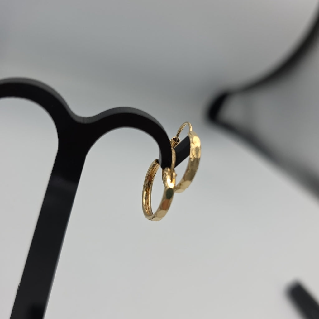 ARRACADAS PAR ORO 14 K 1,20 GRMS (SEMINUEVO)