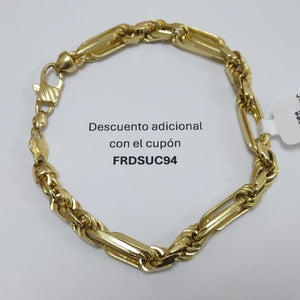 PULSERA ORO 14 K 43.6 GRMS (SEMINUEVO)