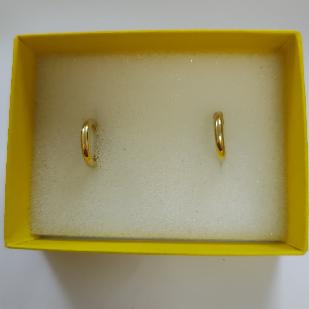 ARRACADAS PAR ORO 14 K 1,40 GRMS (SEMINUEVO)