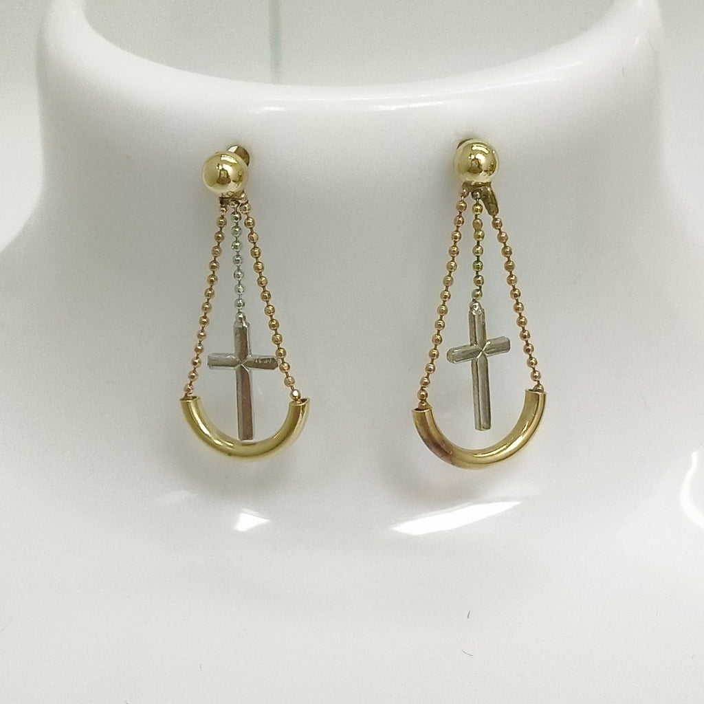 ARETES PAR ORO 10 K 2,00 GRMS (SEMINUEVO)