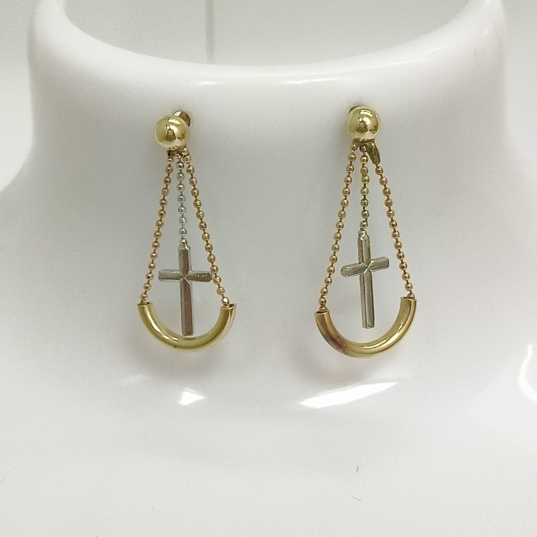 ARETES PAR ORO 10 K 2,00 GRMS (SEMINUEVO)