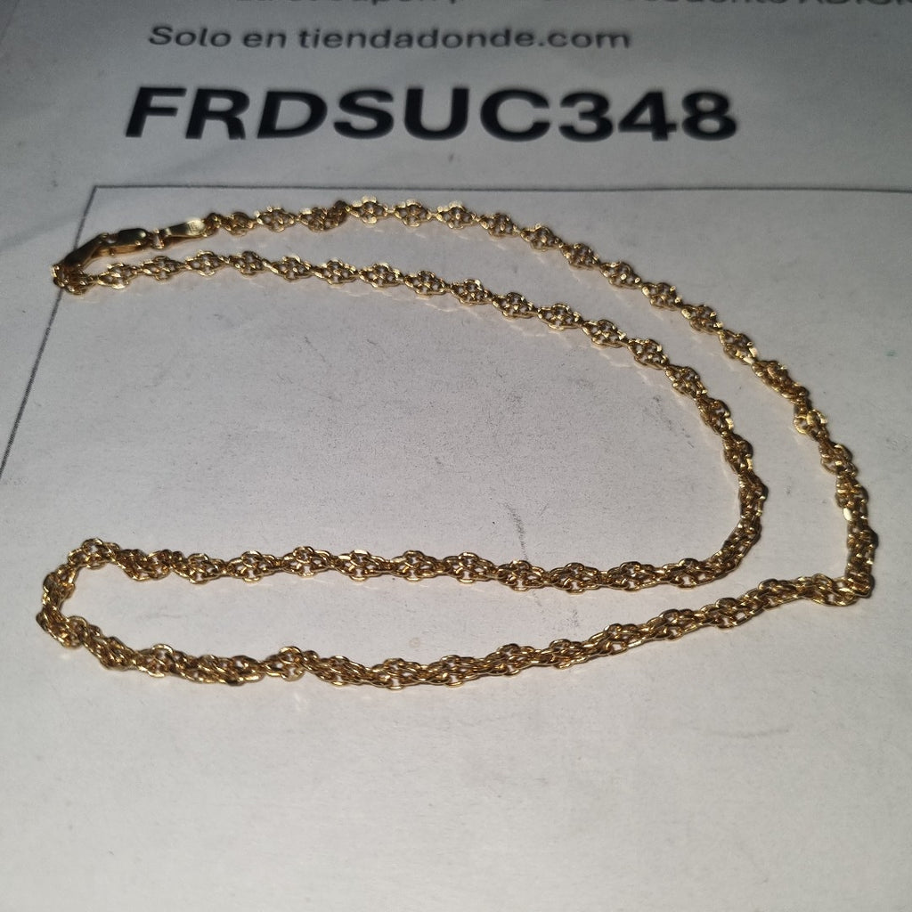 CADENA ORO 14 K 4.3 GRMS (SEMINUEVO)