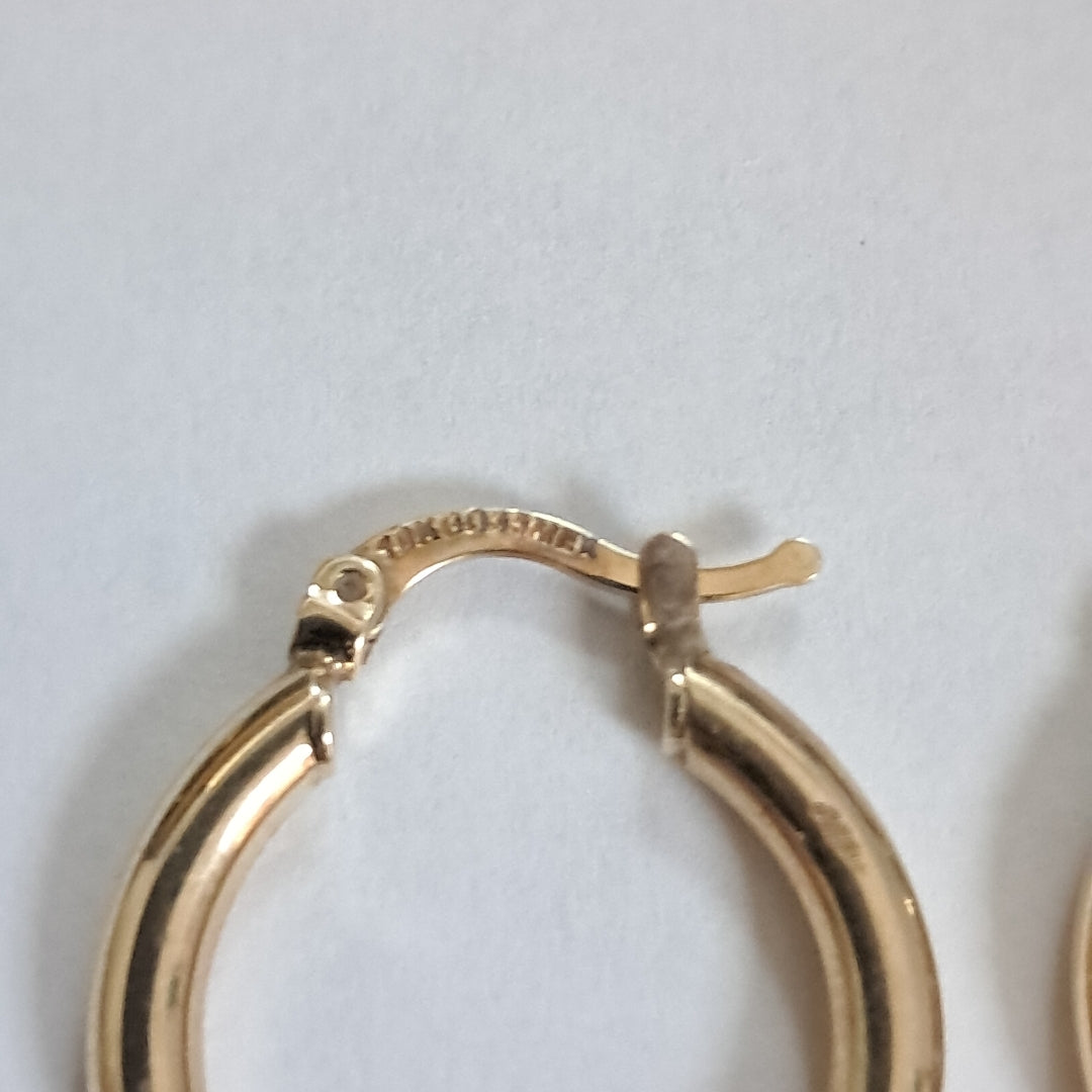 ARETES PAR ORO 10 K 2.2 GRMS (SEMINUEVO)