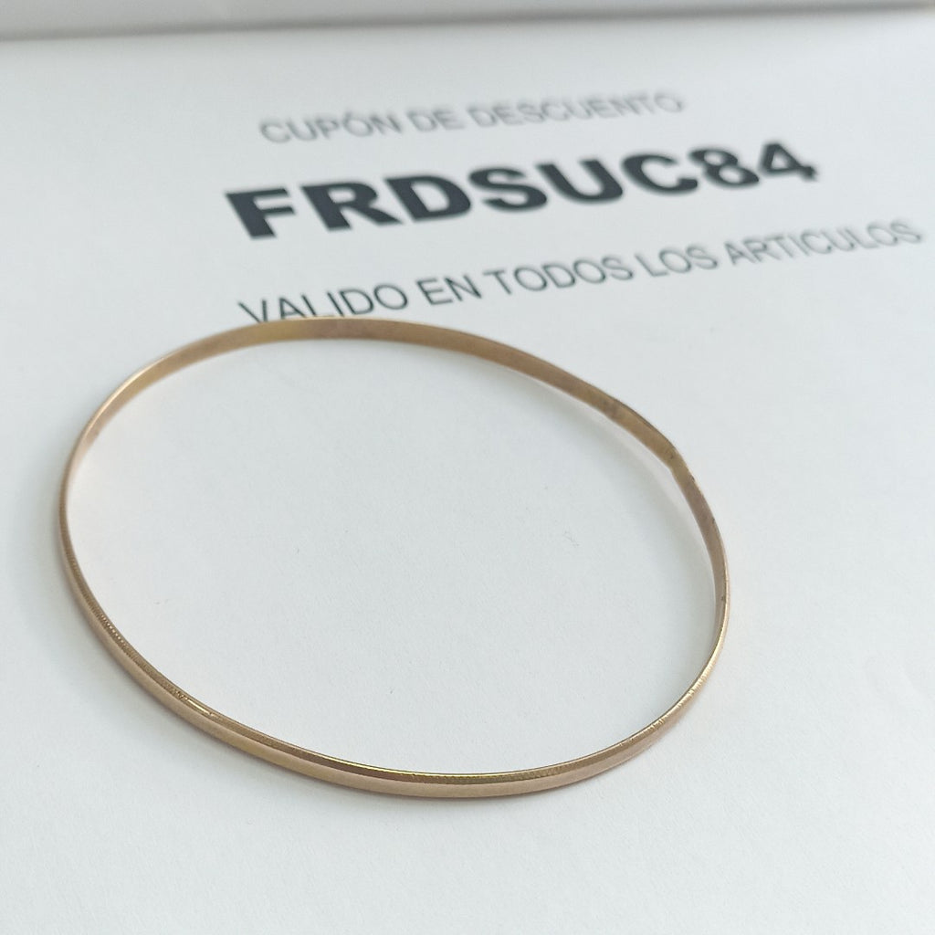 PULSERA RIGIDA ORO 8 K 8,50 GRMS (SEMINUEVO)