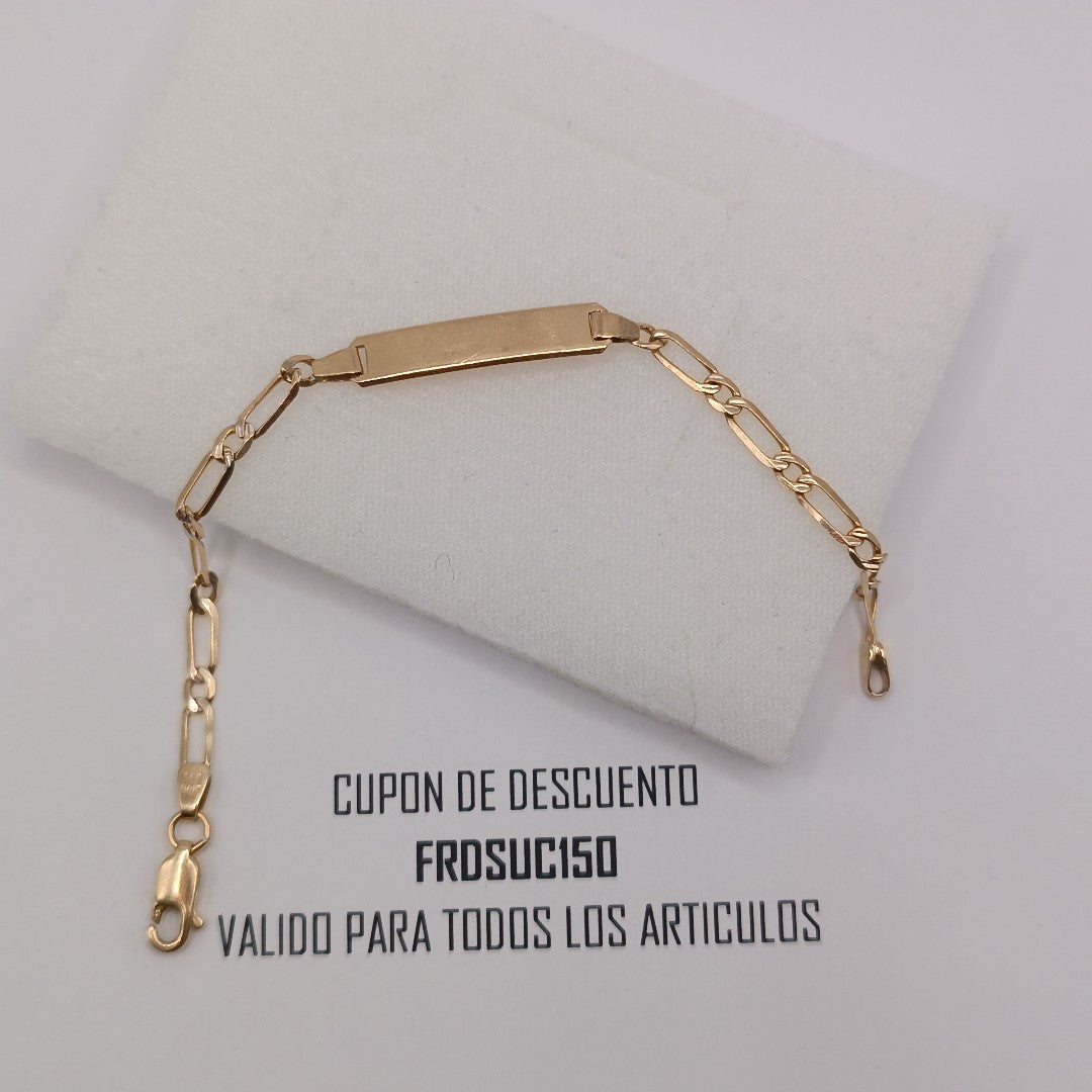 ESCLAVA ORO 14 K 2.7 GRMS (SEMINUEVO)