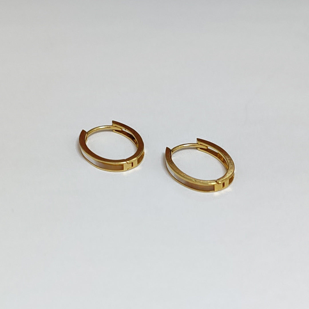 ARRACADAS PAR ORO 14 K 2.3 GRMS (SEMINUEVO)