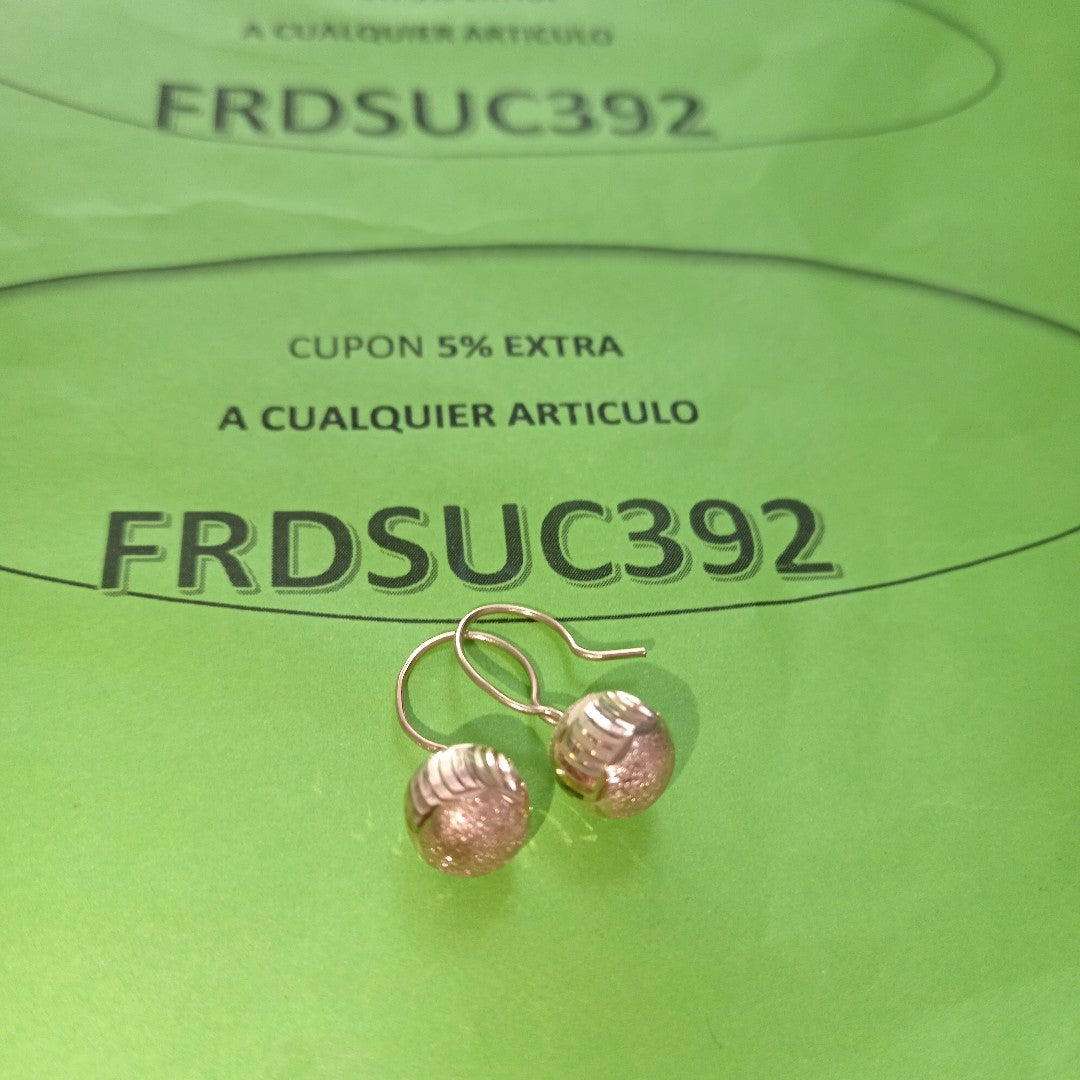ARETES PAR ORO 10 K 1.8 GRMS (SEMINUEVO)