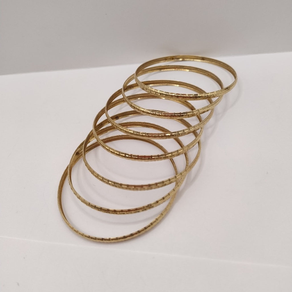 SEMANARIO DE PULSERAS ORO 10 K 25,20 GRMS (SEMINUEVO)