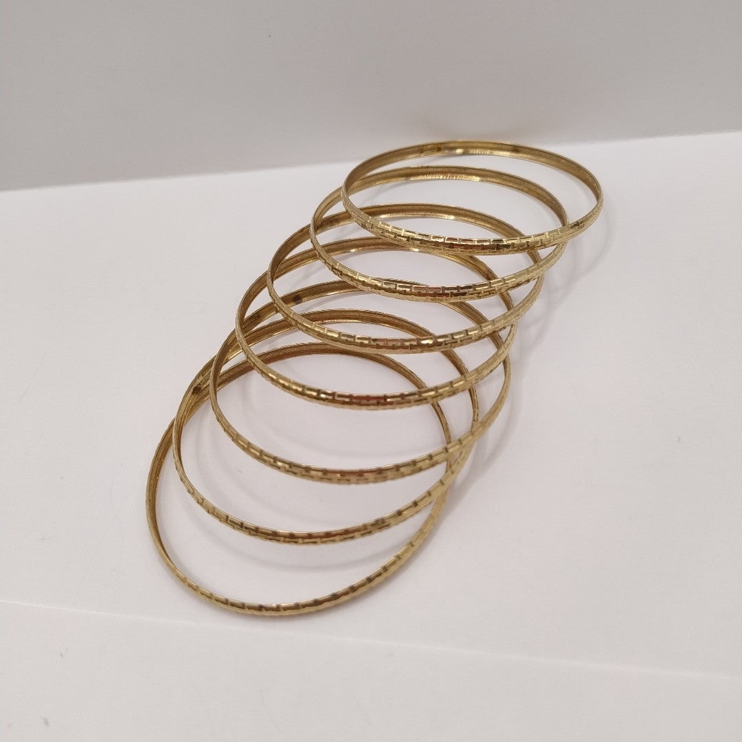 SEMANARIO DE PULSERAS ORO 10 K 25,20 GRMS (SEMINUEVO)