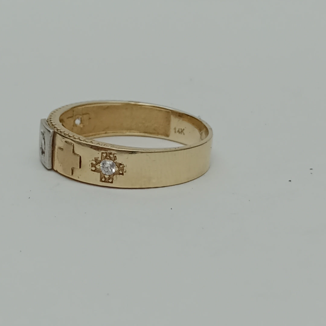 ARGOLLA ORO 14 K 4.4 GRMS (SEMINUEVO)