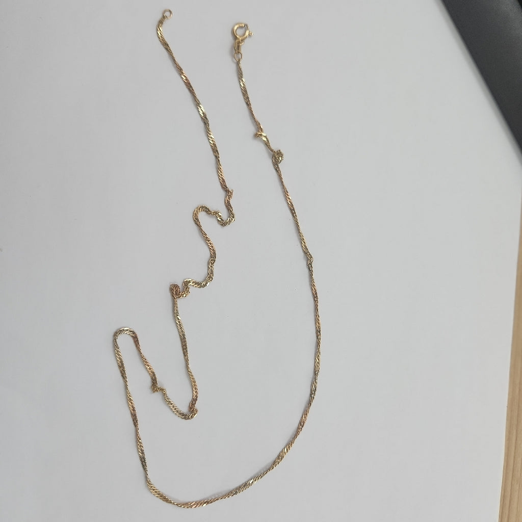 CADENA ORO 14 K 4,40 GRMS (SEMINUEVO)
