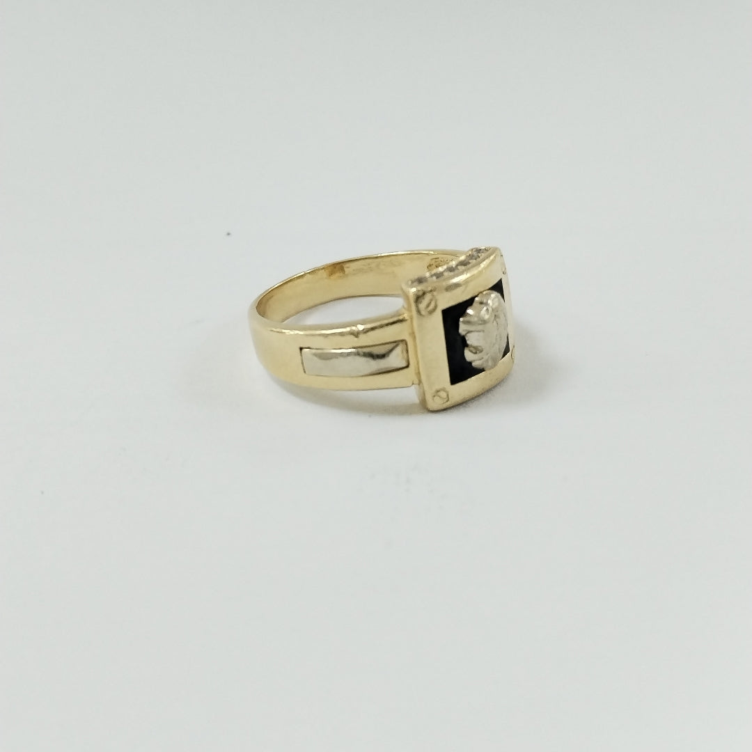 ANILLO ORO 14 K 7.4 GRMS (SEMINUEVO)