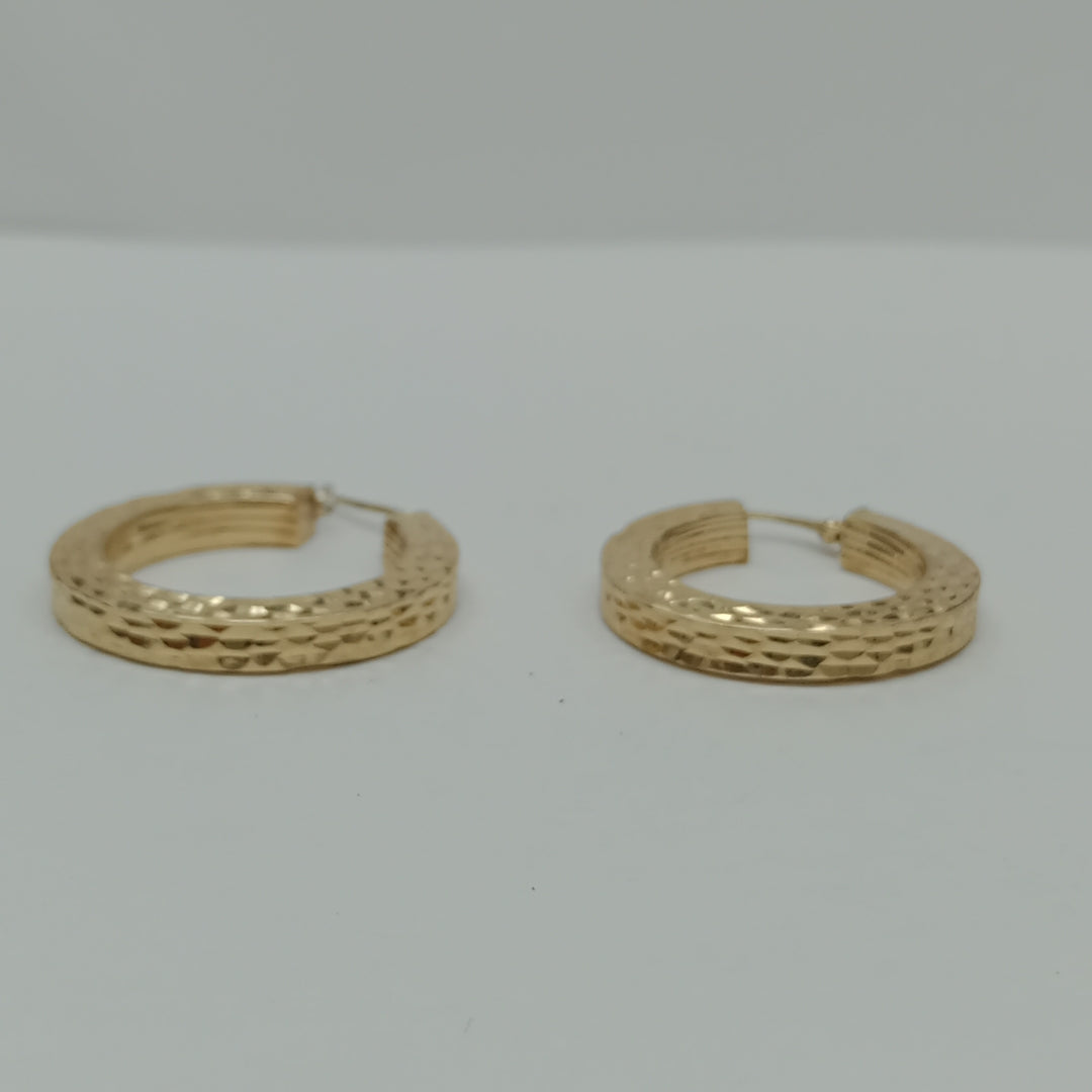 ARRACADAS PAR ORO 14 K 5.7 GRMS (SEMINUEVO)
