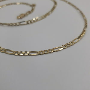 CADENAS 3X1 ORO 14K 60 CM 7.9 GR (NUEVO)