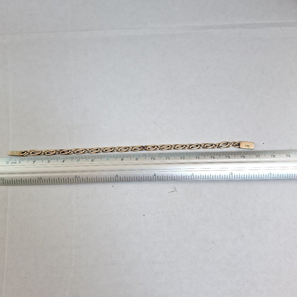 PULSERA ORO 14 K 6,30 GRMS (SEMINUEVO)