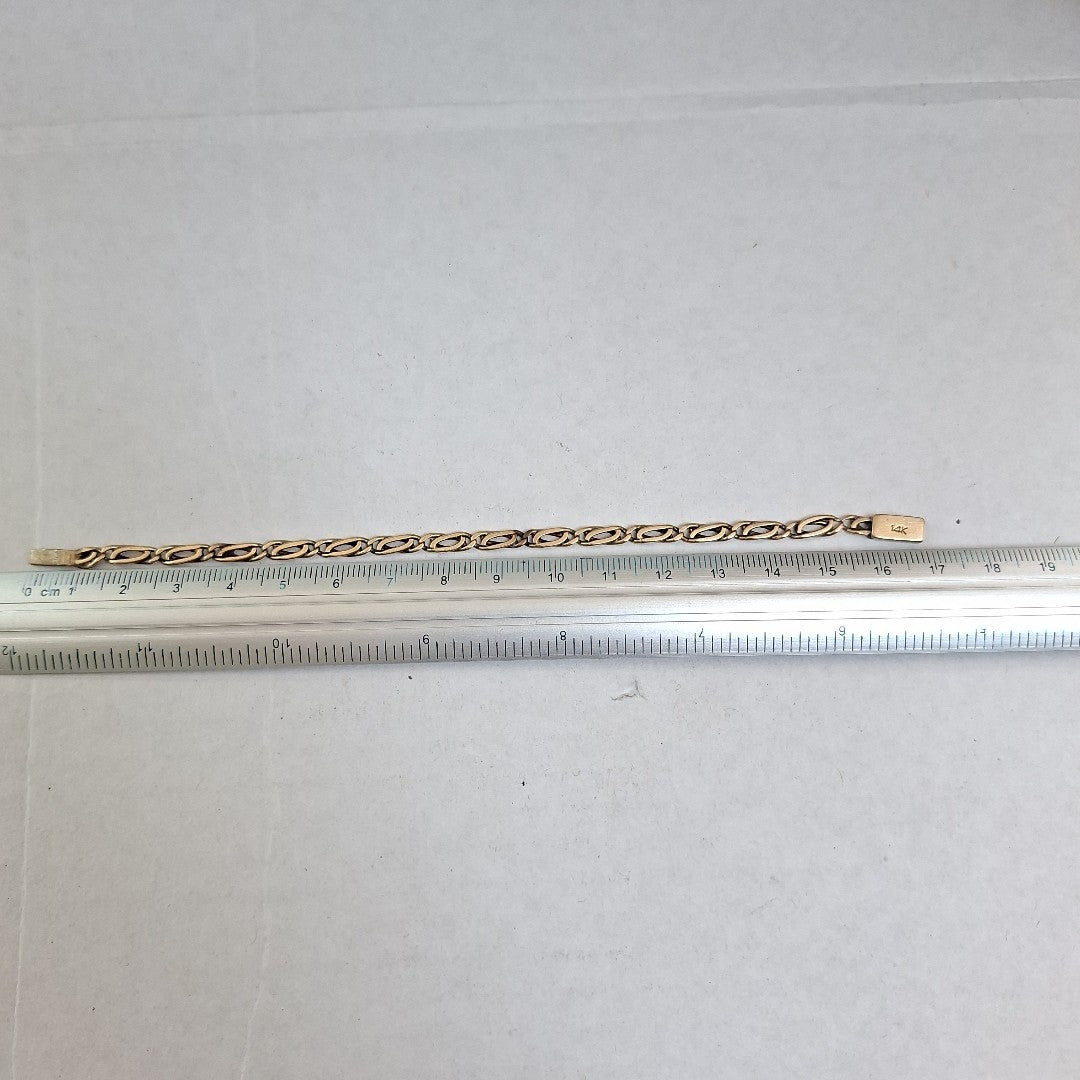 PULSERA ORO 14 K 6,30 GRMS (SEMINUEVO)