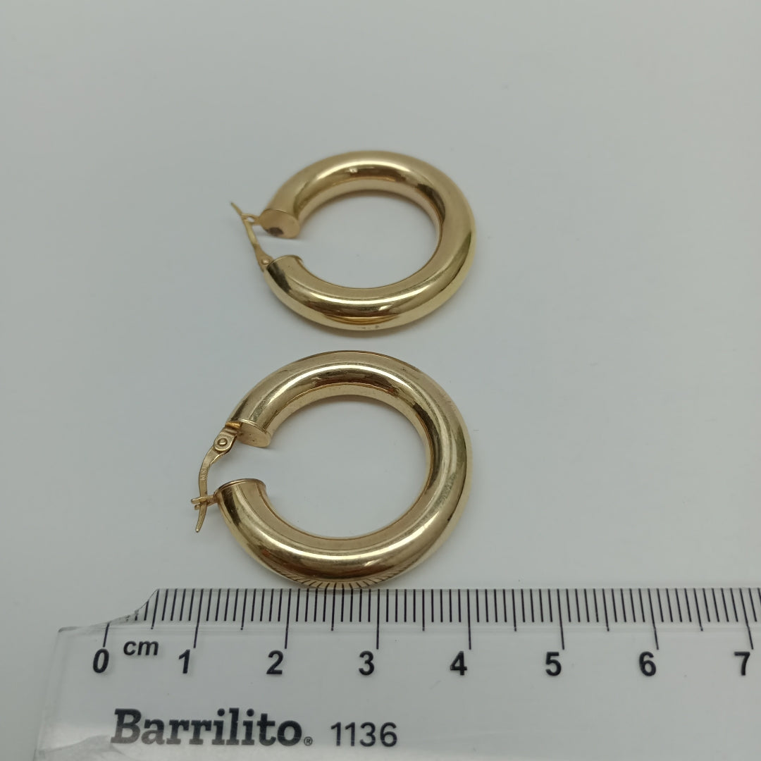 ARRACADAS PAR ORO 10 K 5.2 GRMS (SEMINUEVO)