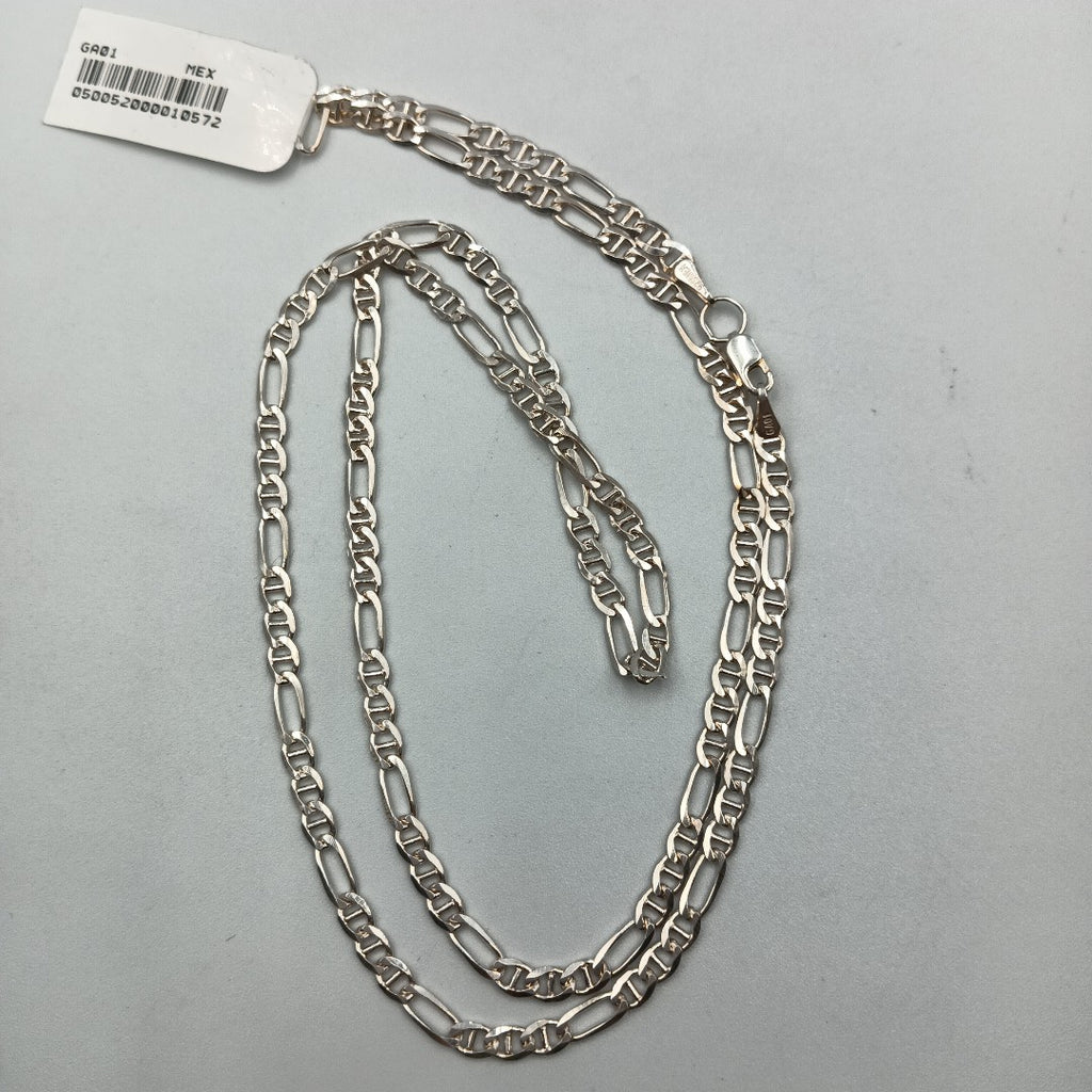 CADENA TEJIDO 3X1 PLATA .925 60 CM 8.2 GR (NUEVO)