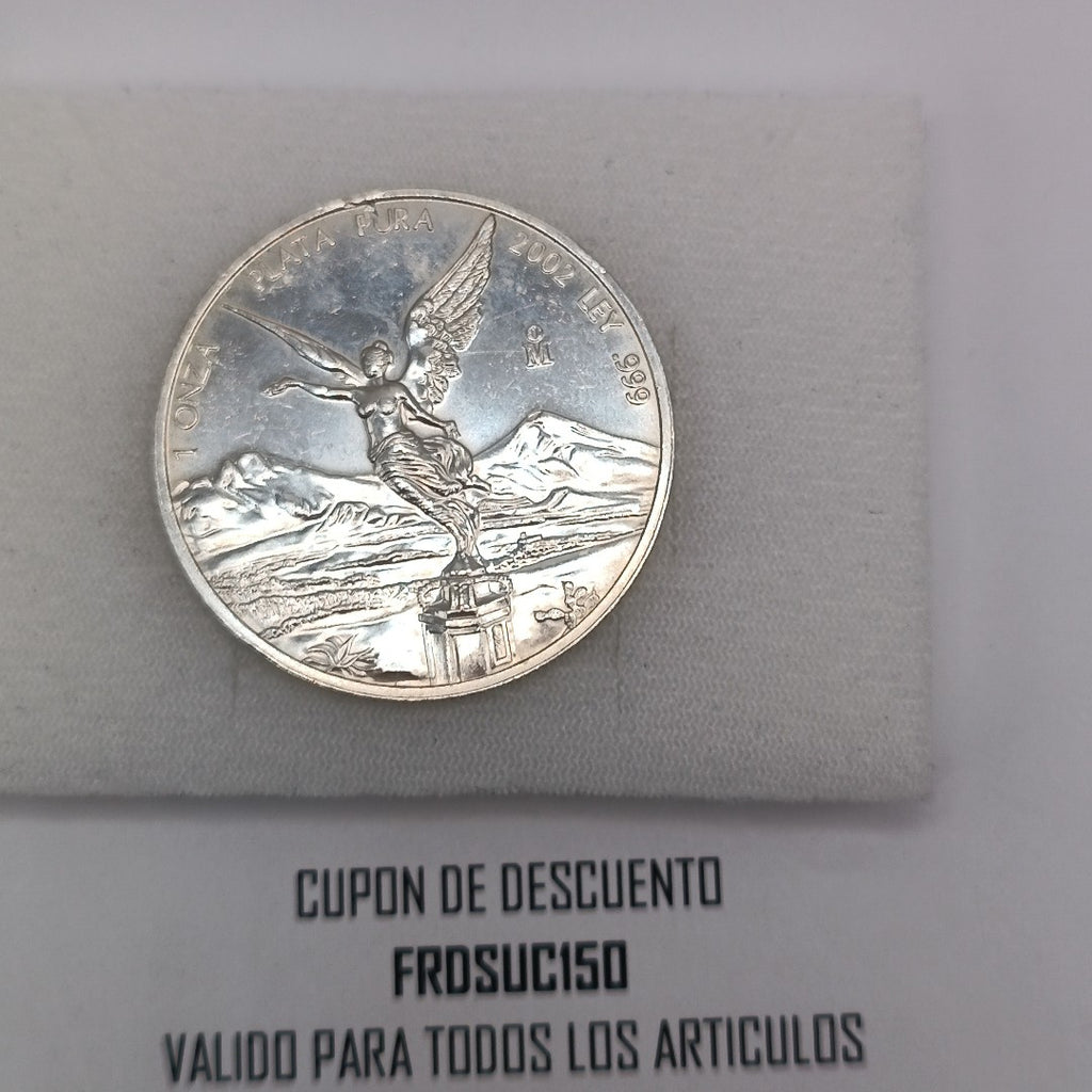MEDALLA CONMEMORATIVA PLATA 31.1 GRMS (SEMINUEVO)