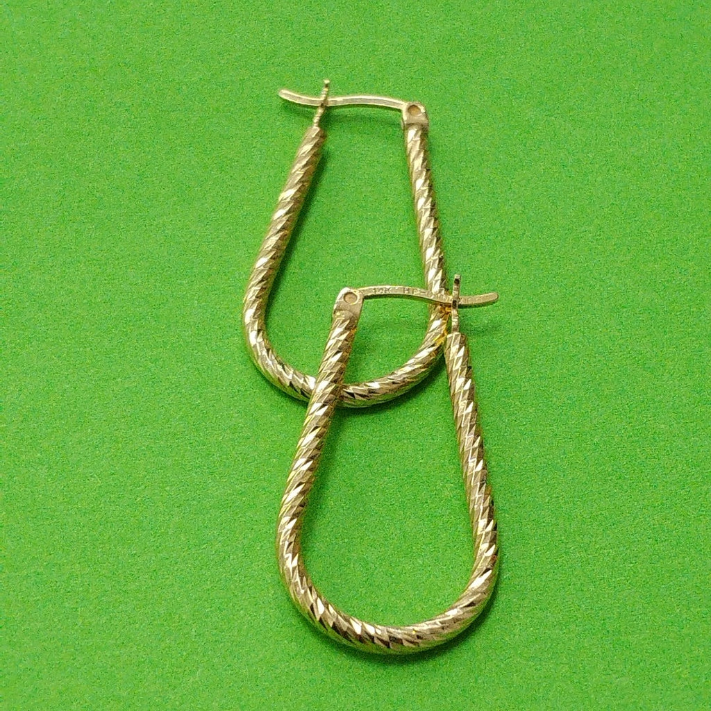 ARRACADAS PAR ORO 14 K 2.3 GRMS (SEMINUEVO)