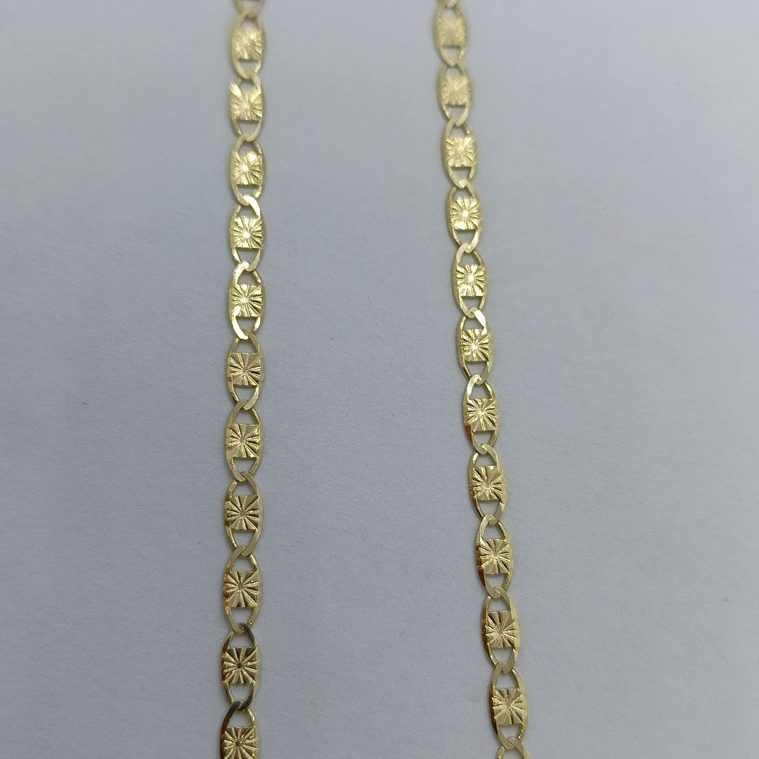 CADENAS GUCHI ORO 14K 55 CM 7.1 GR (NUEVO)