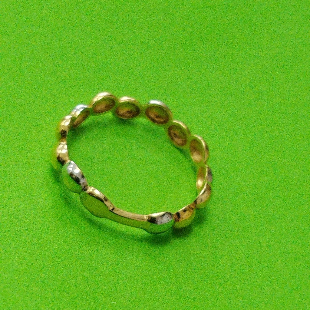 ARGOLLA ORO, ORO COMBINADO 14 K 1.6 GRMS (SEMINUEVO)
