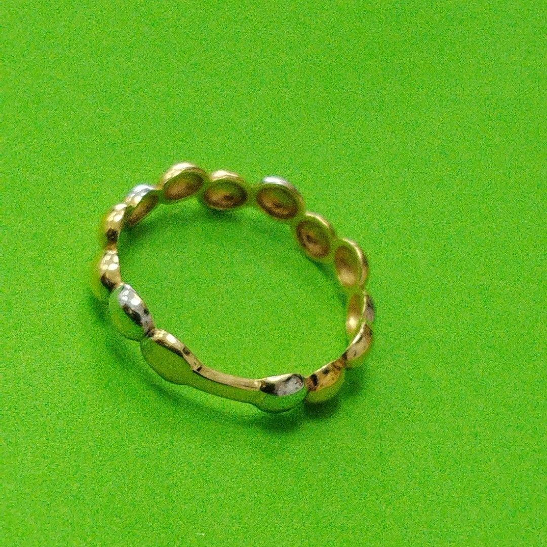 ARGOLLA ORO, ORO COMBINADO 14 K 1.6 GRMS (SEMINUEVO)