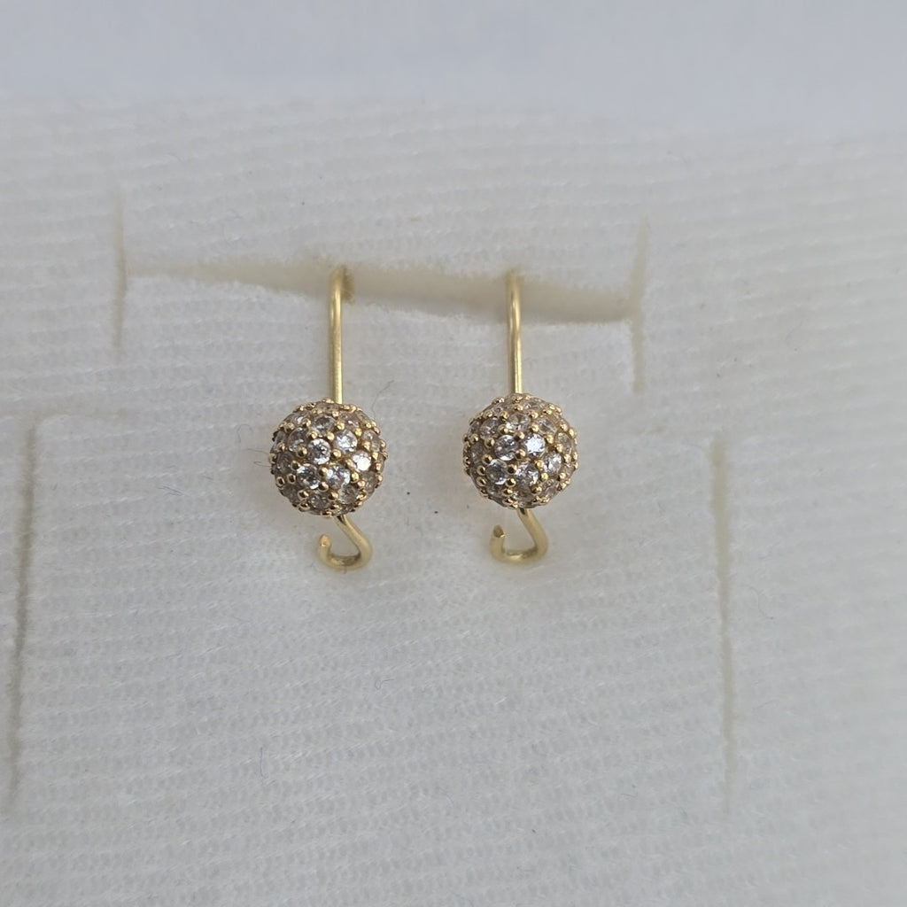 ARETES PAR ORO 10 K 2.1 GRMS (SEMINUEVO)