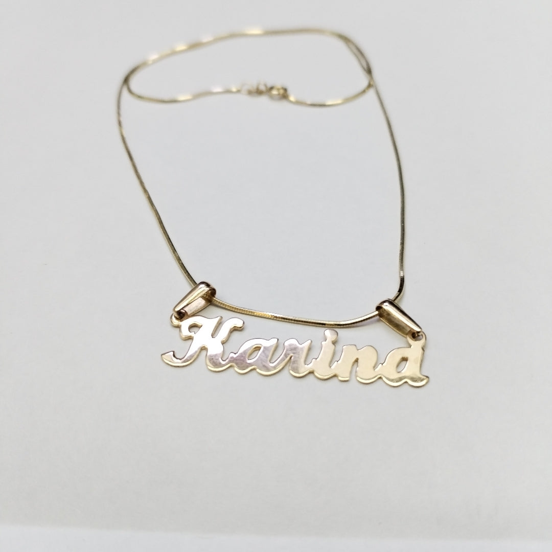 GARGANTILLA ORO 14 K 5.8 GRMS (SEMINUEVO)