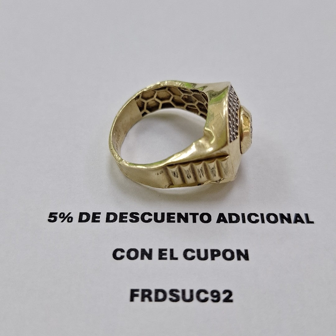ANILLO ORO 14 K 6.3 GRMS (SEMINUEVO)