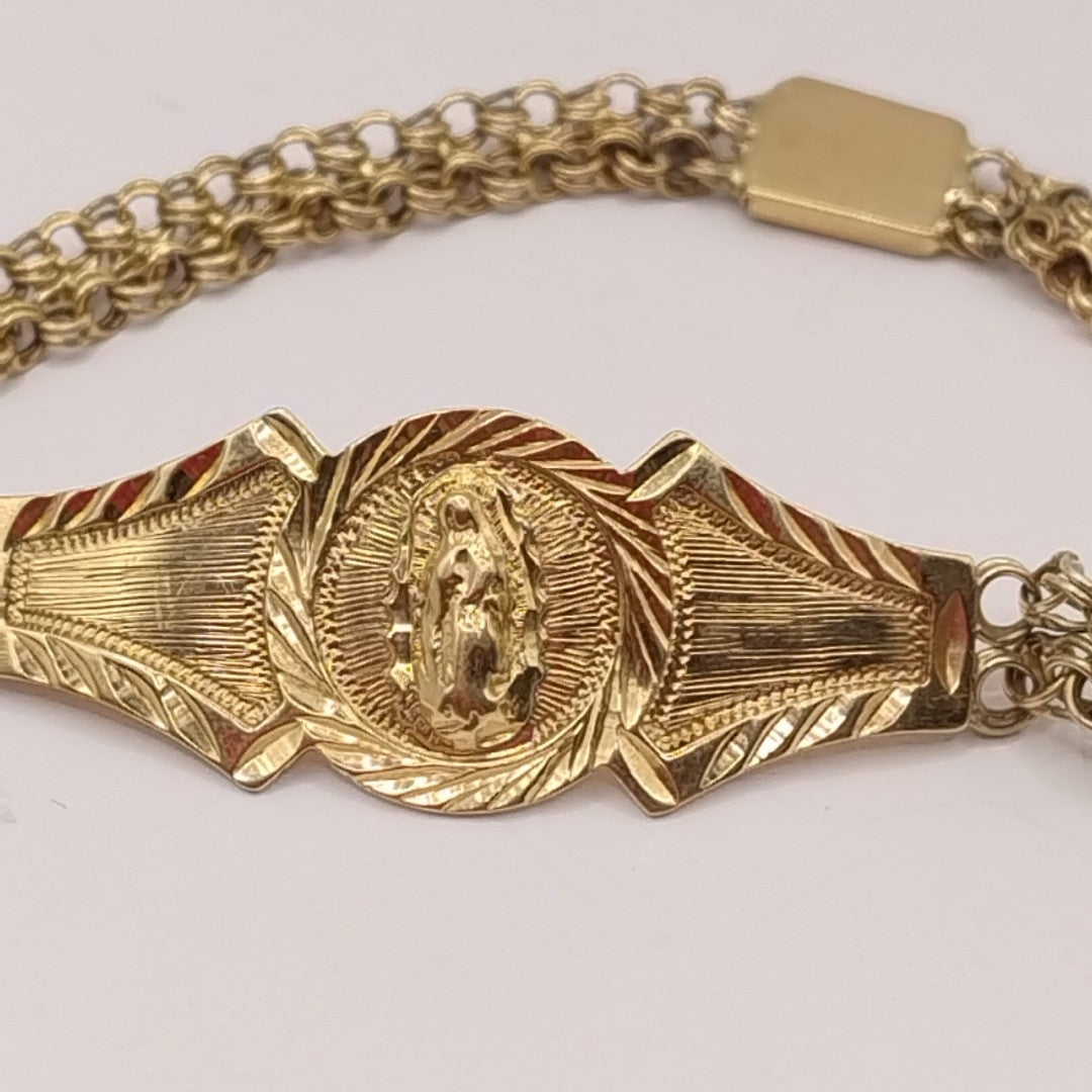 ESCLAVA ORO 14 K 15.6 GRMS (SEMINUEVO)