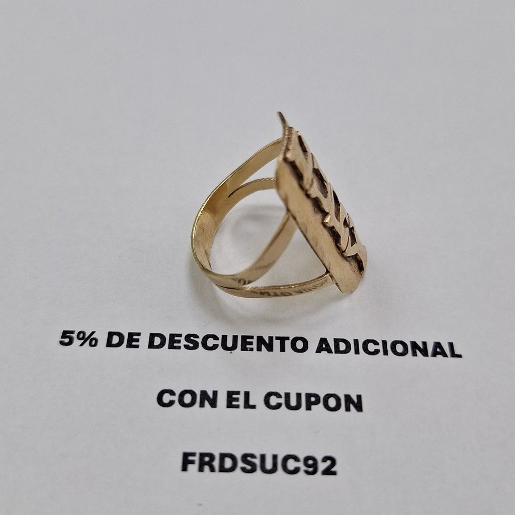ANILLITO ORO 10 K 4.6 GRMS (SEMINUEVO)