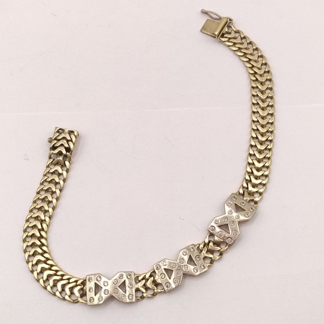 ESCLAVA ORO 14 K 17.7 GRMS (SEMINUEVO)